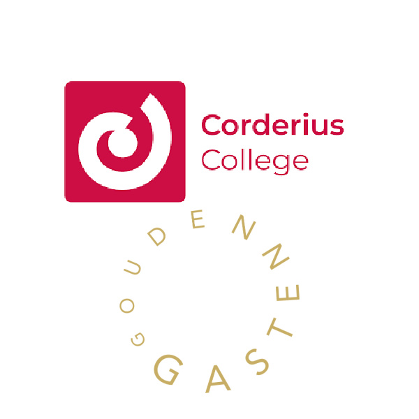 Corderius College via Gouden Gasten logo